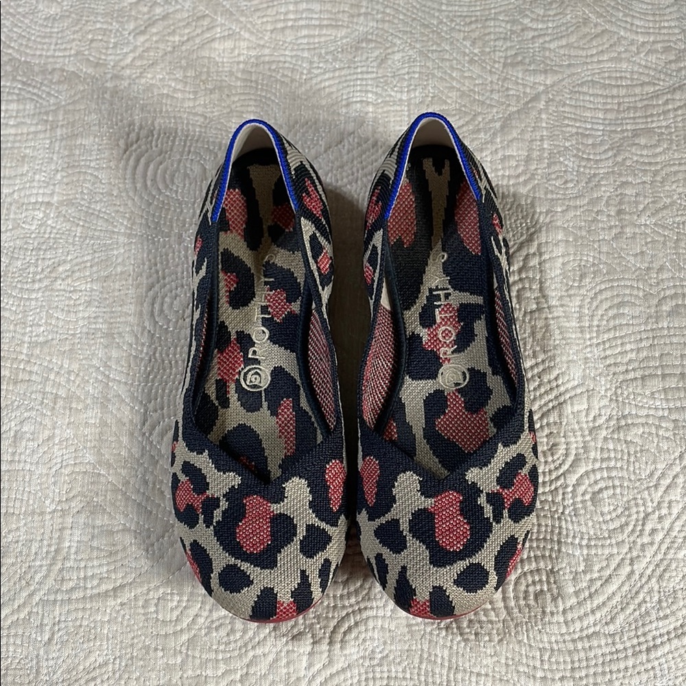 Rothy's Leopard Print Flats